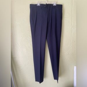 H&M Slim-Fit Coupe Serree Dress Pants - Navy 34R